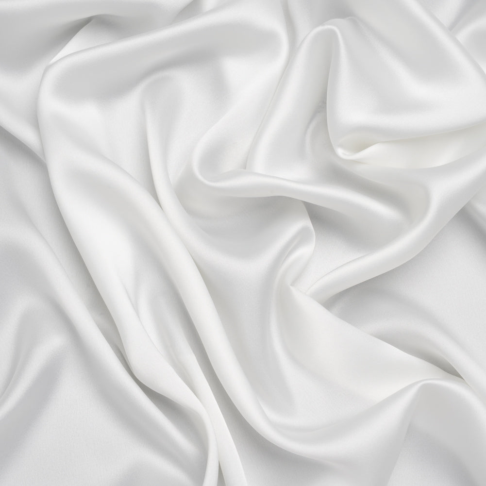 Stretch Polyester Charmeuse - Off-White - Mood Exclusive Junonia Collection Stretch Polyester Charmeuse - Off-White - Mood Exclusive Junonia Collection