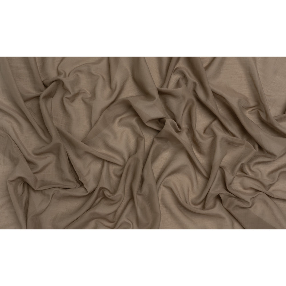 Silk and Cotton Voile - Taupe - Mood Exclusive Callophrys Collection - Full Silk and Cotton Voile - Taupe - Mood Exclusive Callophrys Collection - Full