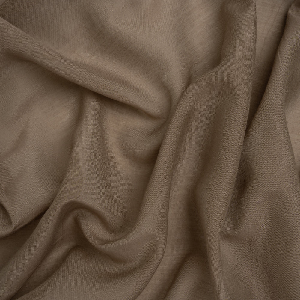 Silk and Cotton Voile - Taupe - Mood Exclusive Callophrys Collection Silk and Cotton Voile - Taupe - Mood Exclusive Callophrys Collection