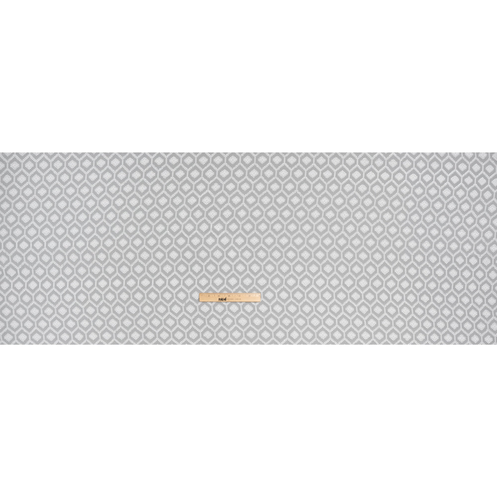 Geometric Burnout Polyester Woven - Off-White - Mood Exclusive Erynnis Collection - Full Geometric Burnout Polyester Woven - Off-White - Mood Exclusive Erynnis Collection - Full