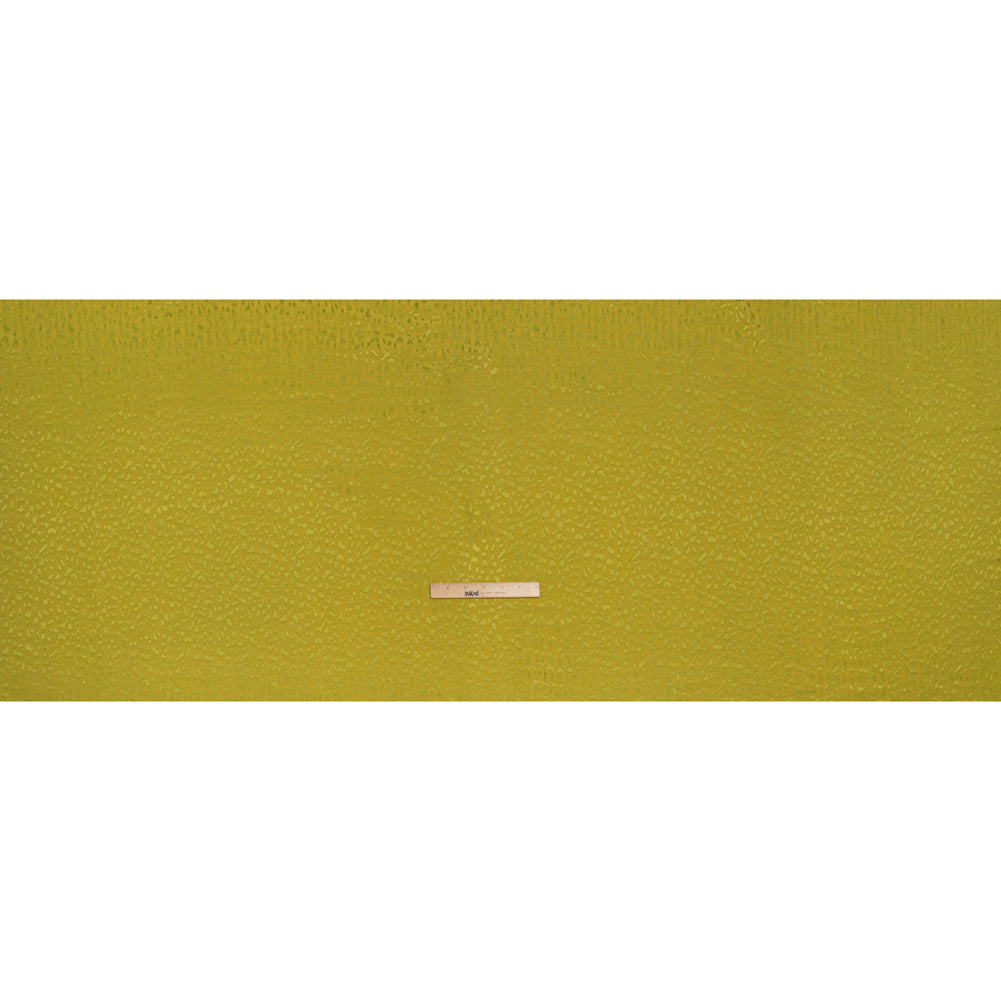 Sustainable Viscose Cheetah Spots Jacquard - Kiwi Green - Mood Exclusive Zerene Collection - Full Sustainable Viscose Cheetah Spots Jacquard - Kiwi Green - Mood Exclusive Zerene Collection - Full