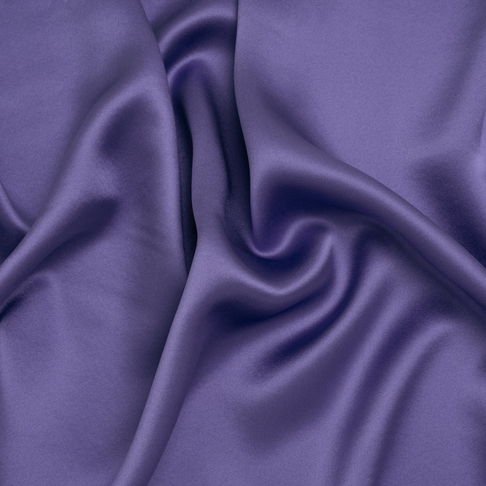Silk Charmeuse by The Reformation - Mauve Purple - Deadstock Silk Charmeuse by The Reformation - Mauve Purple - Deadstock