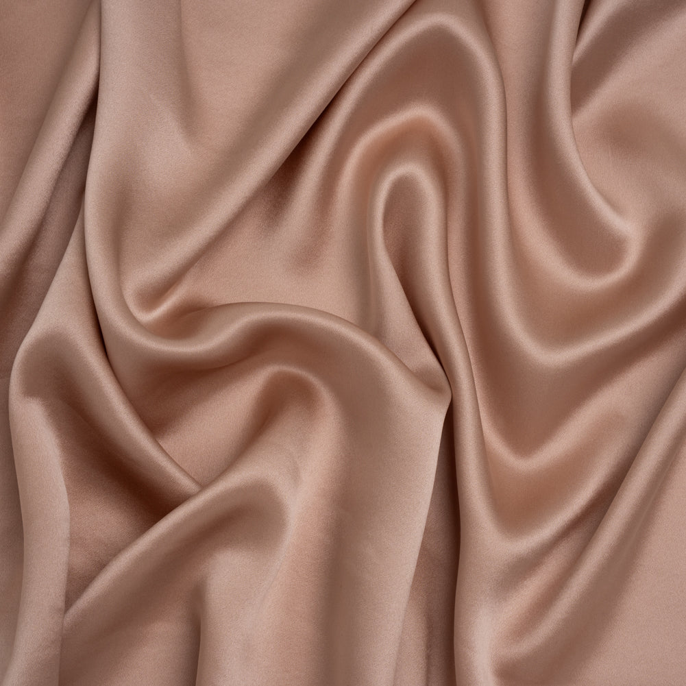 Silk Charmeuse by The Reformation - Dusty Rose Pink - Deadstock Silk Charmeuse by The Reformation - Dusty Rose Pink - Deadstock