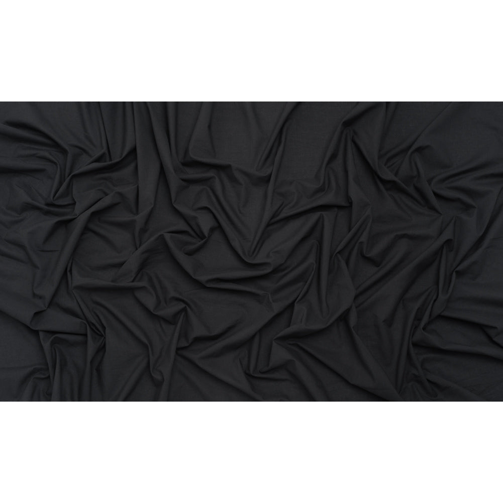 Cotton Voile - Charcoal - Famous Australian Designer Deadstock - Full Cotton Voile - Charcoal - Famous Australian Designer Deadstock - Full