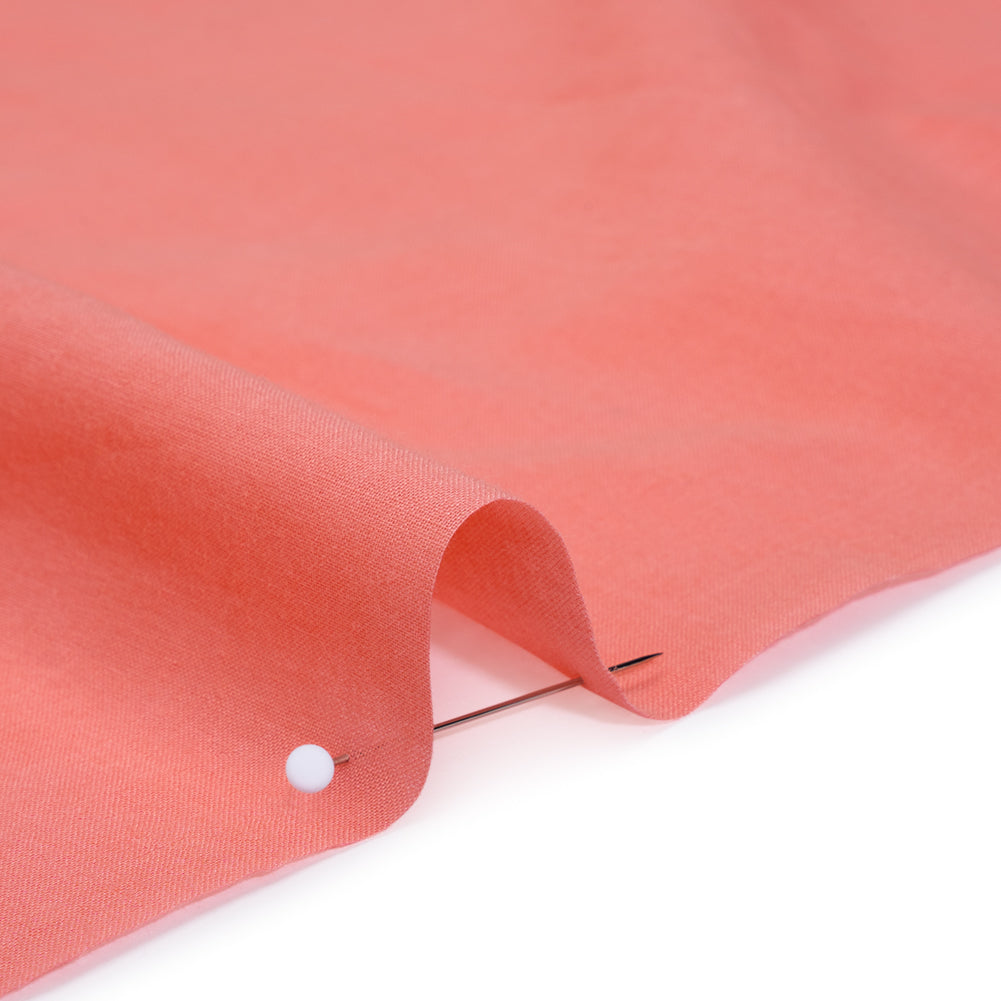 Cotton Voile - Flamingo Pink - Famous Australian Designer Deadstock Detail Cotton Voile - Flamingo Pink - Famous Australian Designer Deadstock Detail