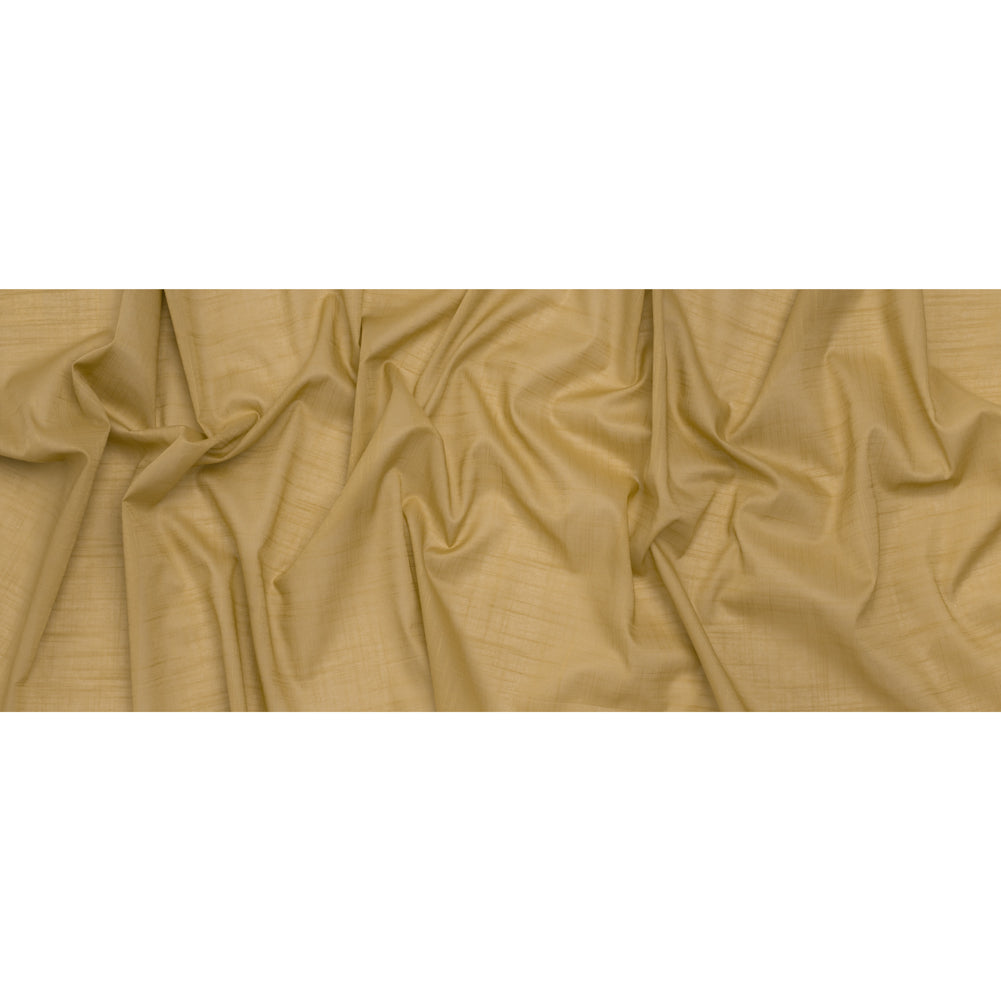 Textured Cotton Voile - Olive Beige - Famous Australian Designer Deadstock Textured Cotton Voile - Olive Beige - Famous Australian Designer Deadstock