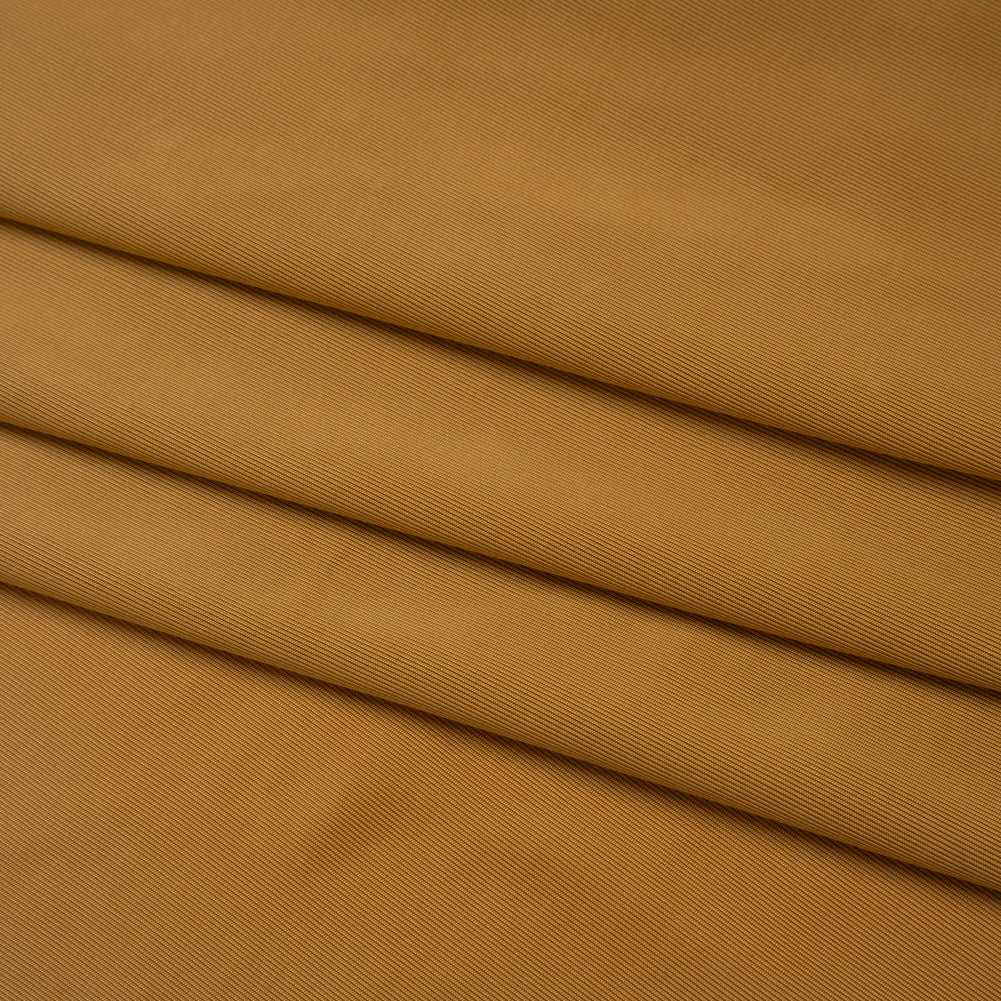 Stretch Polyester Jersey - Mustard Gold - Famous Australian Designer Deadstock Stretch Polyester Jersey - Mustard Gold - Famous Australian Designer Deadstock