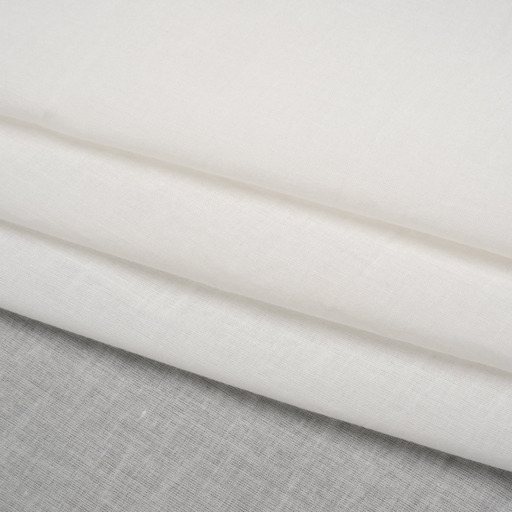 Cotton Voile Lining - Off White - Famous Australian Designer Deadstock Cotton Voile Lining - Off White - Famous Australian Designer Deadstock