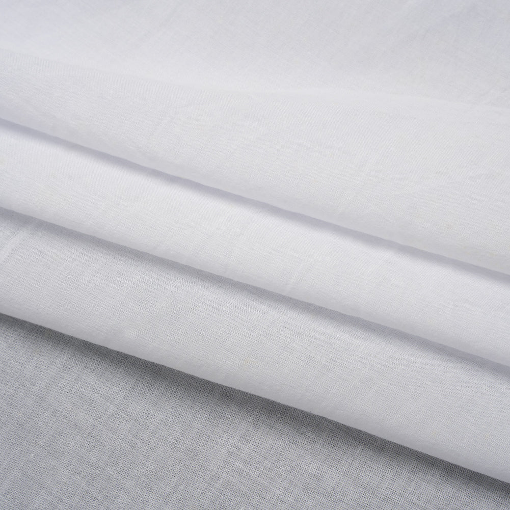 Cotton Voile - Wispy Clouds - Famous Australian Designer Deadstock Folded Cotton Voile - Wispy Clouds - Famous Australian Designer Deadstock Folded