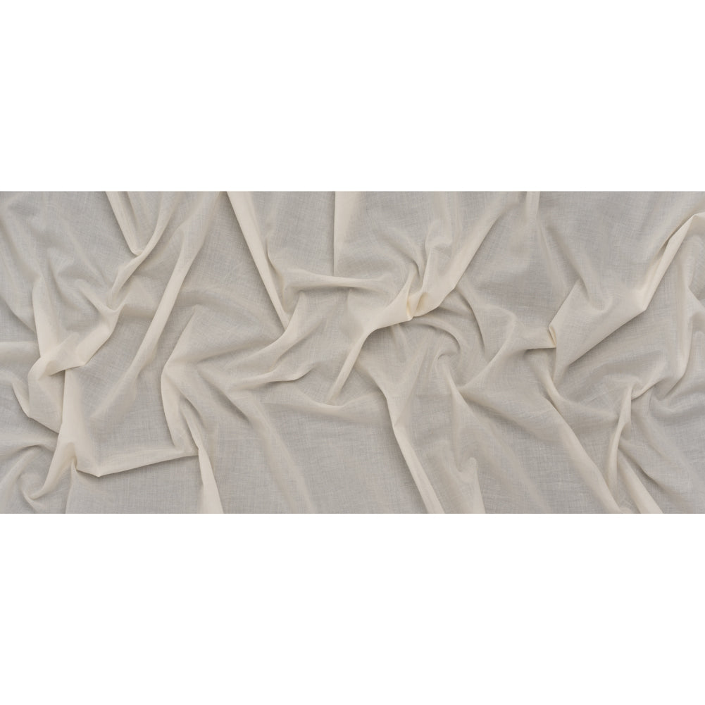 Cotton Voile Lining - Cream - Famous Australian Designer Deadstock - Full Cotton Voile Lining - Cream - Famous Australian Designer Deadstock - Full