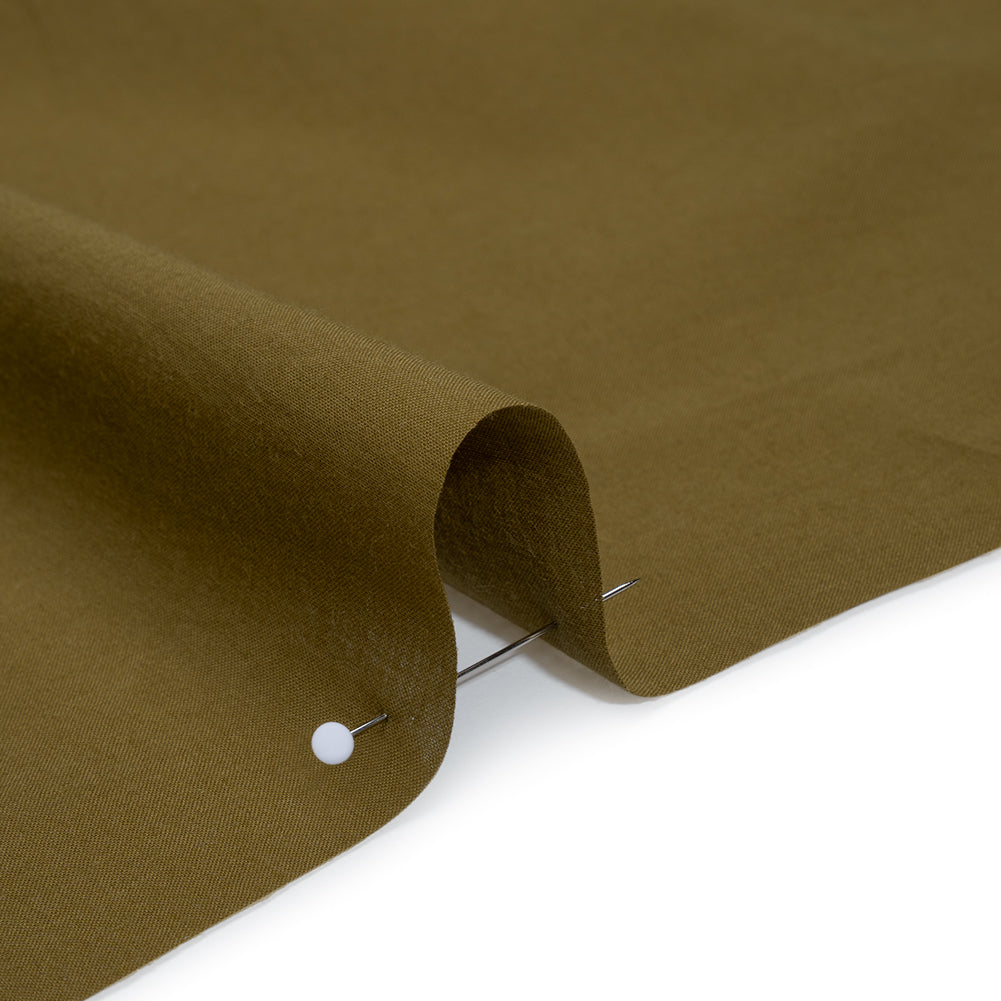 Cotton Voile Lining - Khaki - Famous Australian Designer Deadstock Cotton Voile Lining - Khaki - Famous Australian Designer Deadstock