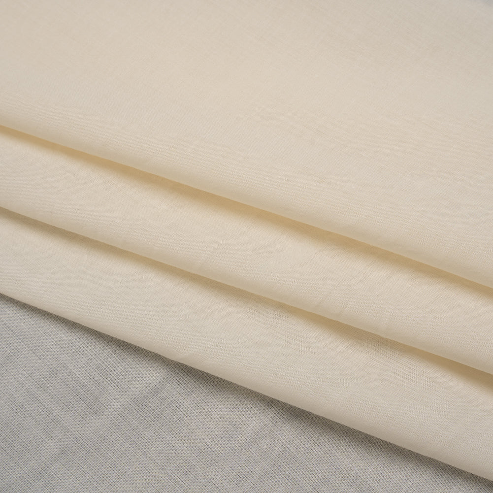 Cotton Voile Lining - Natural Beige - Famous Australian Designer Deadstock Cotton Voile Lining - Natural Beige - Famous Australian Designer Deadstock