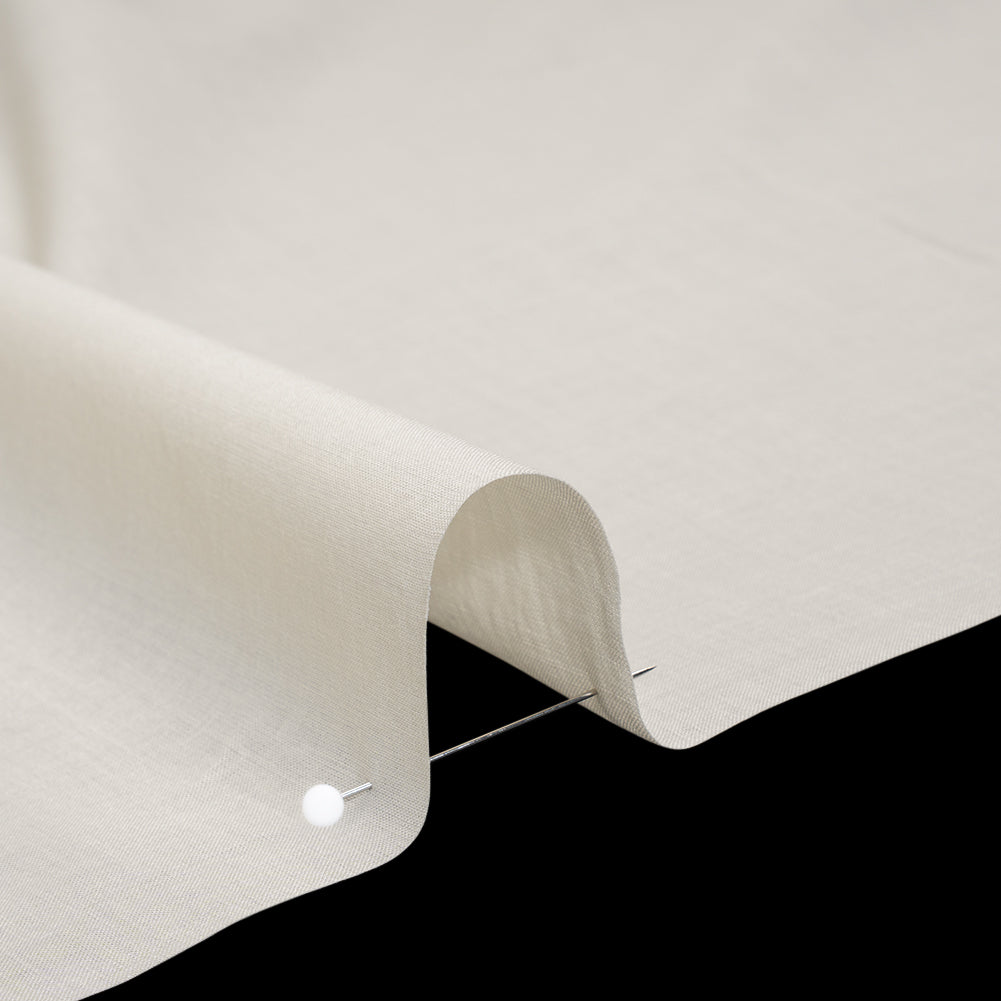 Cotton Voile Lining - Ivory - Famous Australian Designer Deadstock Cotton Voile Lining - Ivory - Famous Australian Designer Deadstock