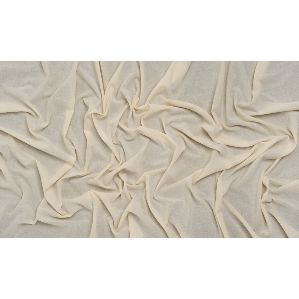 Cotton Crepe - Cream - Famous Australian Designer Deadstock Cotton Crepe - Cream - Famous Australian Designer Deadstock