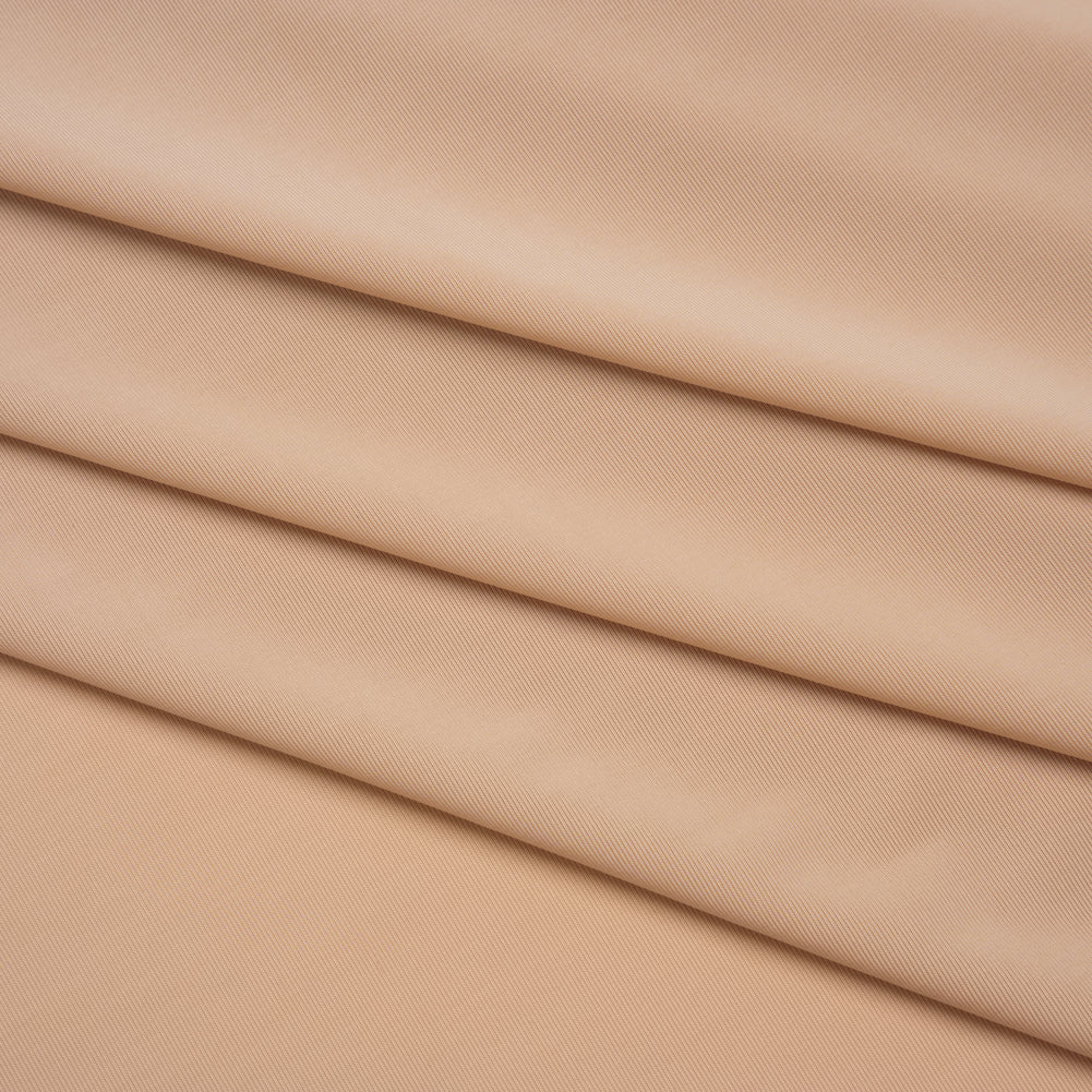 Stretch Polyester Jersey - Peach Nougat - Famous Australian Designer Deadstock Stretch Polyester Jersey - Peach Nougat - Famous Australian Designer Deadstock
