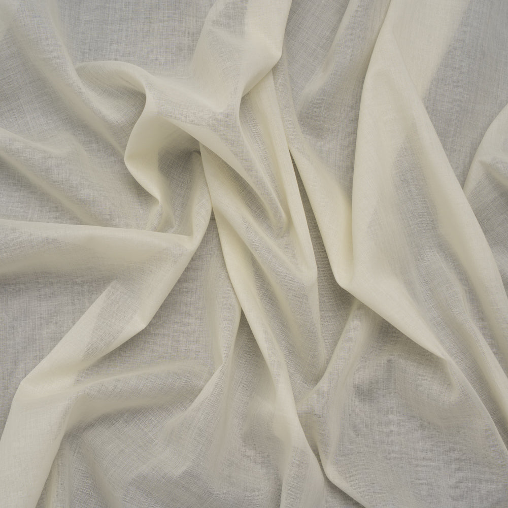 Cotton Voile Lining - Vanilla Ice - Famous Australian Designer Deadstock Cotton Voile Lining - Vanilla Ice - Famous Australian Designer Deadstock