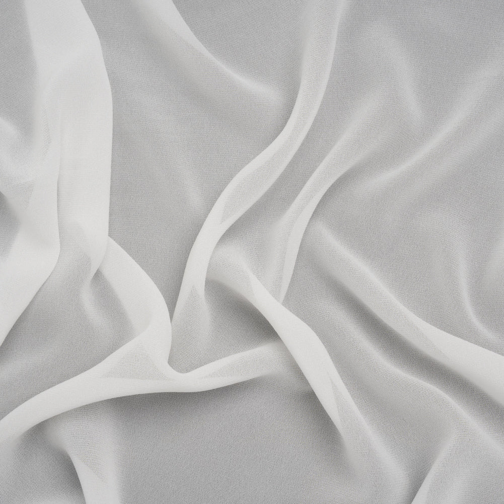 Viscose Georgette - Off White - Famous Australian Designer Deadstock Viscose Georgette - Off White - Famous Australian Designer Deadstock