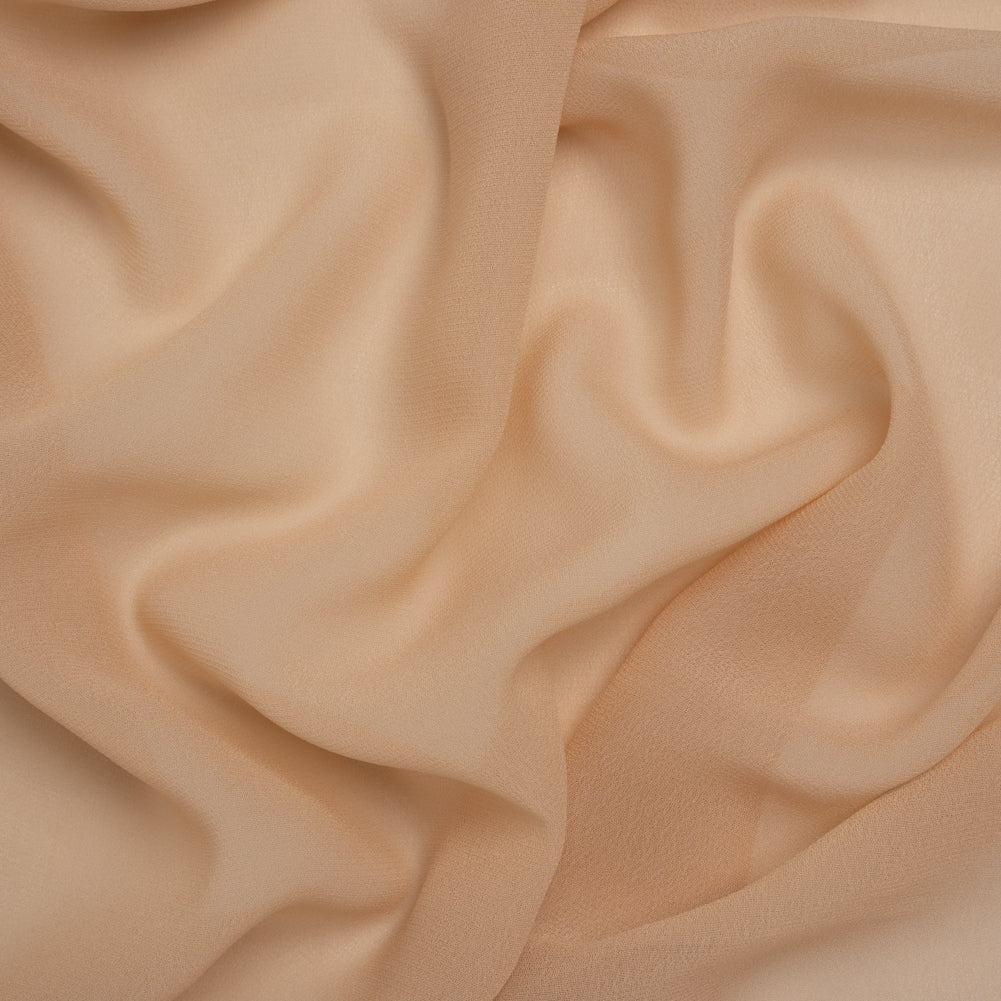 Viscose Georgette - Nude - Famous Australian Designer Deadstock Viscose Georgette - Nude - Famous Australian Designer Deadstock