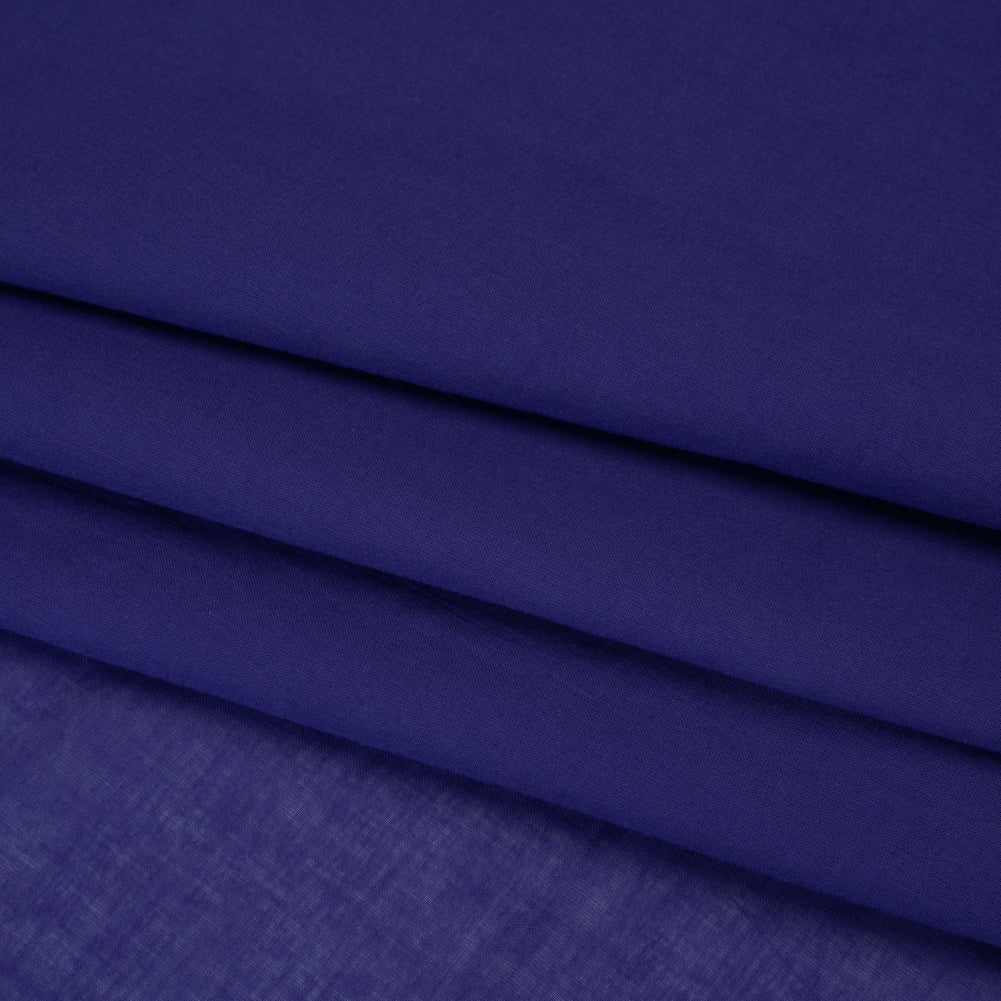 Cotton Voile Lining - Ultramarine Blue - Famous Australian Designer Deadstock Cotton Voile Lining - Ultramarine Blue - Famous Australian Designer Deadstock