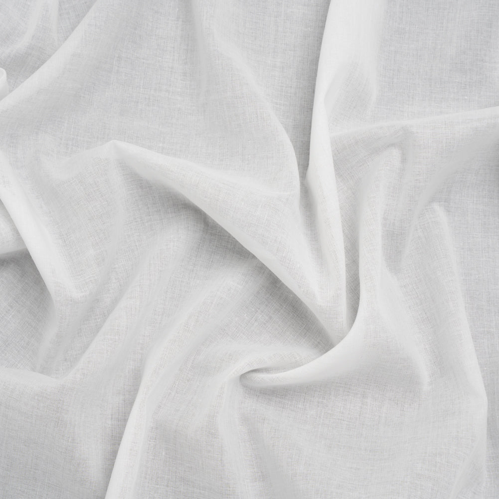 Cotton Voile Lining - Lily White - Famous Australian Designer Deadstock Cotton Voile Lining - Lily White - Famous Australian Designer Deadstock