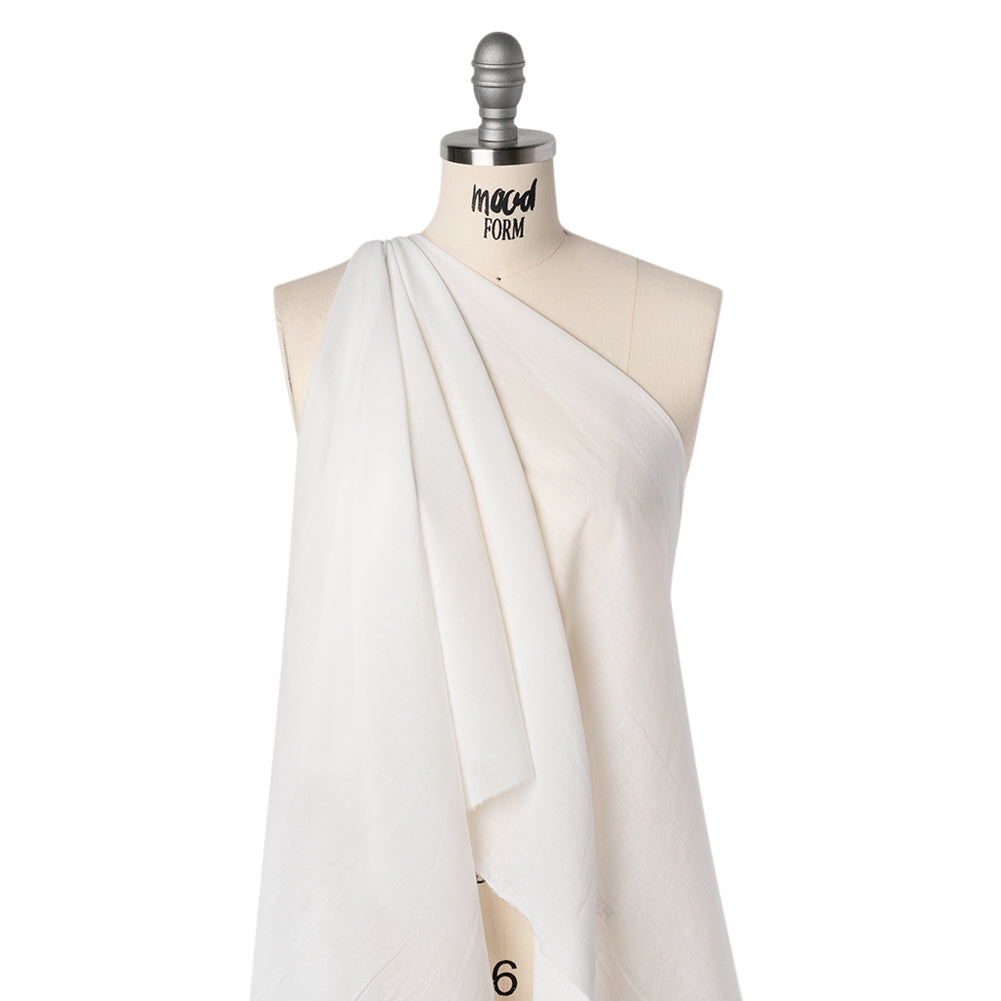 Cotton Voile Lining - Natural White - Famous Australian Designer Deadstock Cotton Voile Lining - Natural White - Famous Australian Designer Deadstock