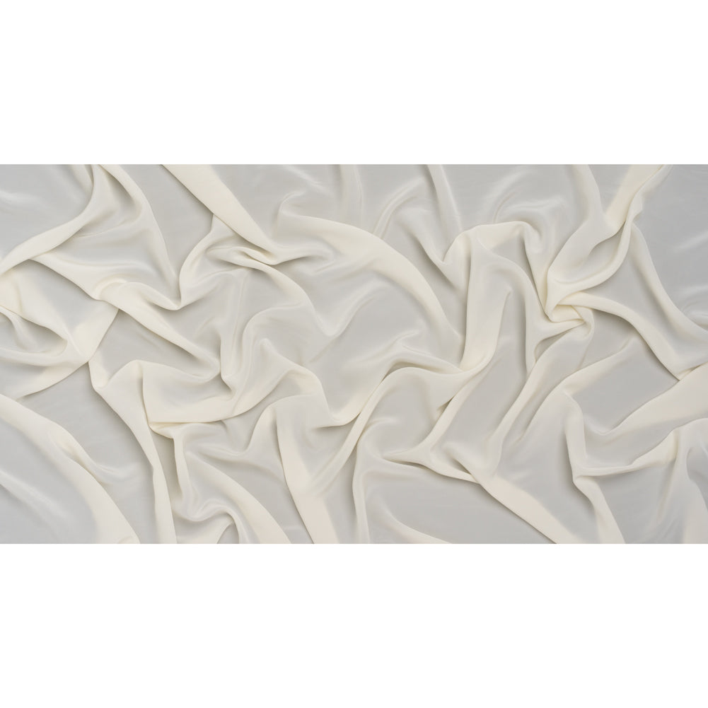 Viscose Crepe de Chine - Off White - Famous Australian Designer Deadstock Viscose Crepe de Chine - Off White - Famous Australian Designer Deadstock