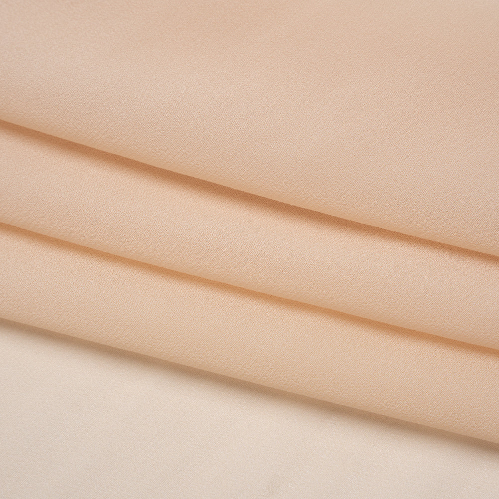 Viscose Georgette - Nude - Famous Australian Designer Deadstock Viscose Georgette - Nude - Famous Australian Designer Deadstock