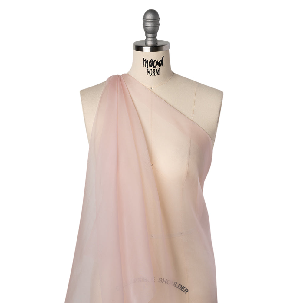 Silk Organza - Pastel Pink - Famous Australian Designer Deadstock Silk Organza - Pastel Pink - Famous Australian Designer Deadstock
