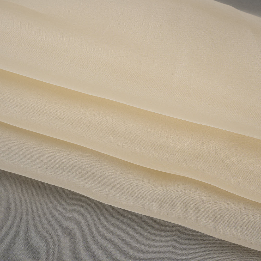 Silk Organza - Pale Beige - Famous Australian Designer Deadstock Silk Organza - Pale Beige - Famous Australian Designer Deadstock