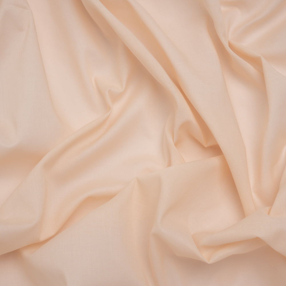 Cotton Voile Lining - Pale Peach - Famous Australian Designer Deadstock Cotton Voile Lining - Pale Peach - Famous Australian Designer Deadstock