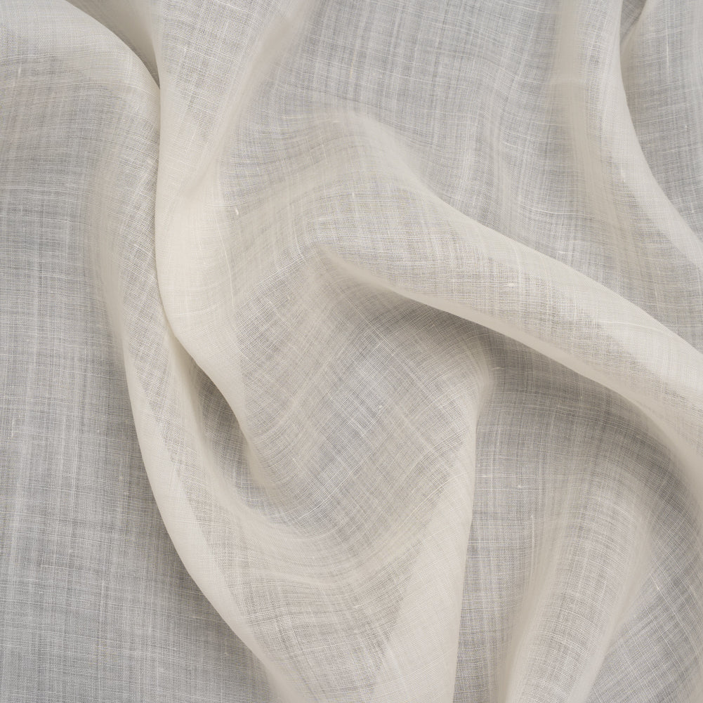 Lightweight Ramie Woven - Cream - Famous Australian Designer Deadstock Lightweight Ramie Woven - Cream - Famous Australian Designer Deadstock