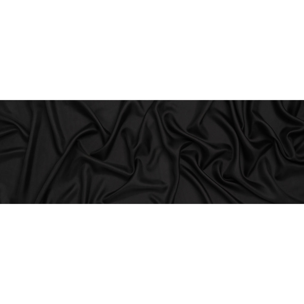 Silk Twill - Black - Famous Australian Designer Deadstock Silk Twill - Black - Famous Australian Designer Deadstock