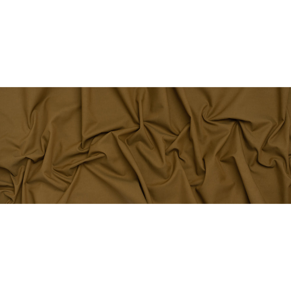 Cotton and Viscose Twill - Olive - Famous Australian Designer Deadstock Cotton and Viscose Twill - Olive - Famous Australian Designer Deadstock