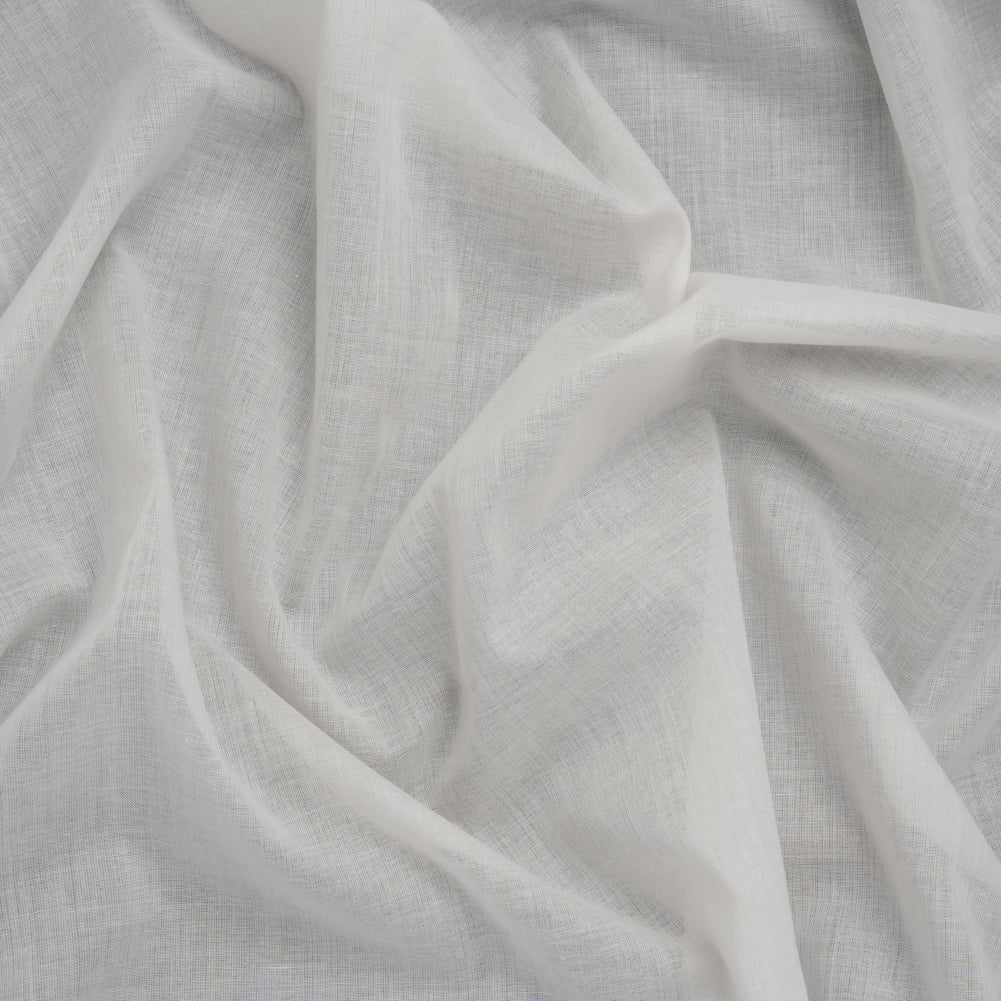 Cotton Voile Lining - Off White - Famous Australian Designer Deadstock Cotton Voile Lining - Off White - Famous Australian Designer Deadstock