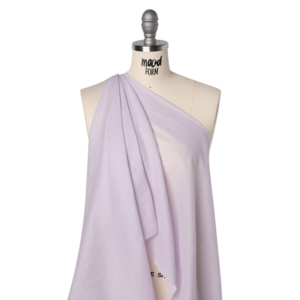 Cotton Voile Lining - Light Lilac - Famous Australian Designer Deadstock Cotton Voile Lining - Light Lilac - Famous Australian Designer Deadstock