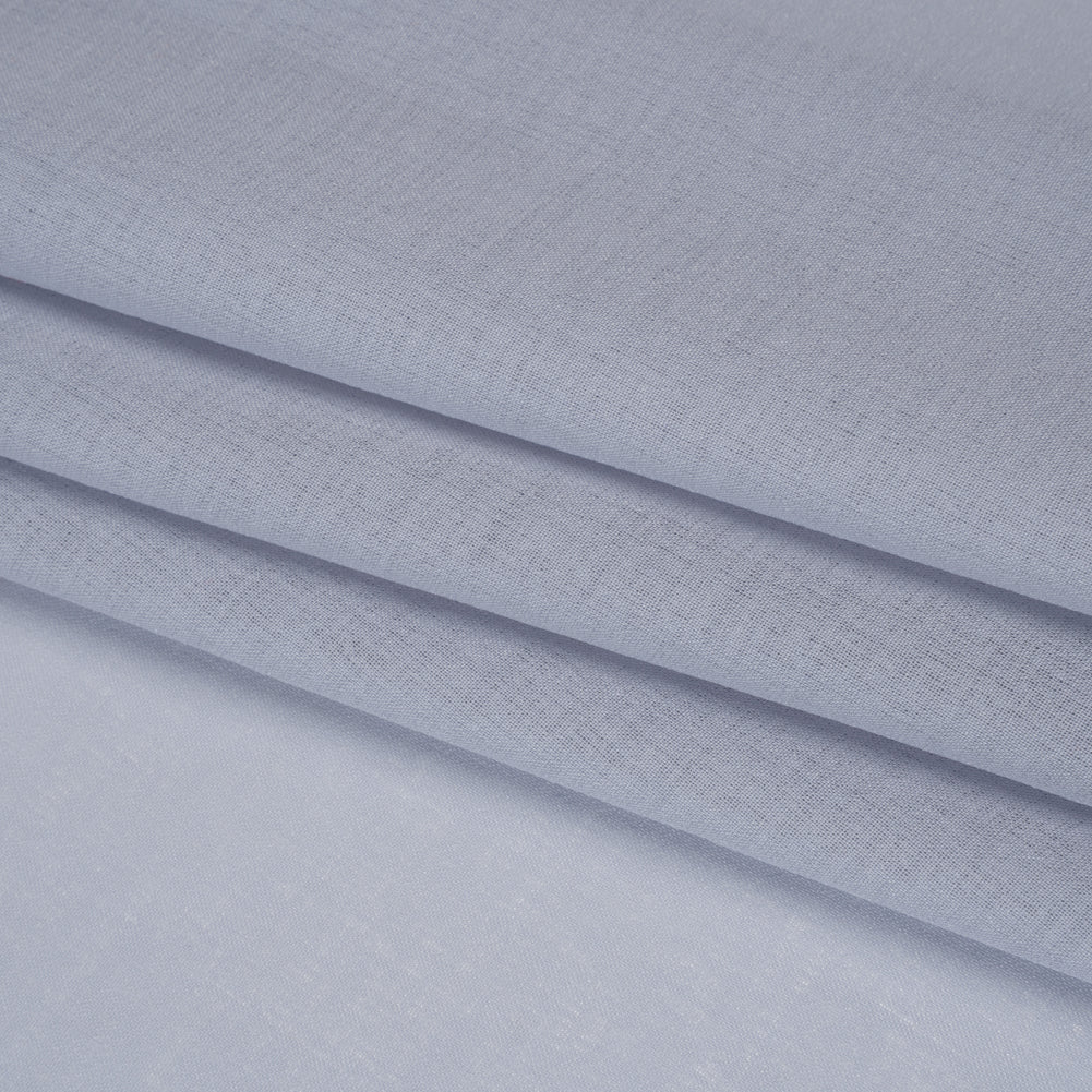 Crisp Polyester Gauze - Dusty Light Blue - Famous Australian Famous Australian Designer Deadstock Crisp Polyester Gauze - Dusty Light Blue - Famous Australian Famous Australian Designer Deadstock