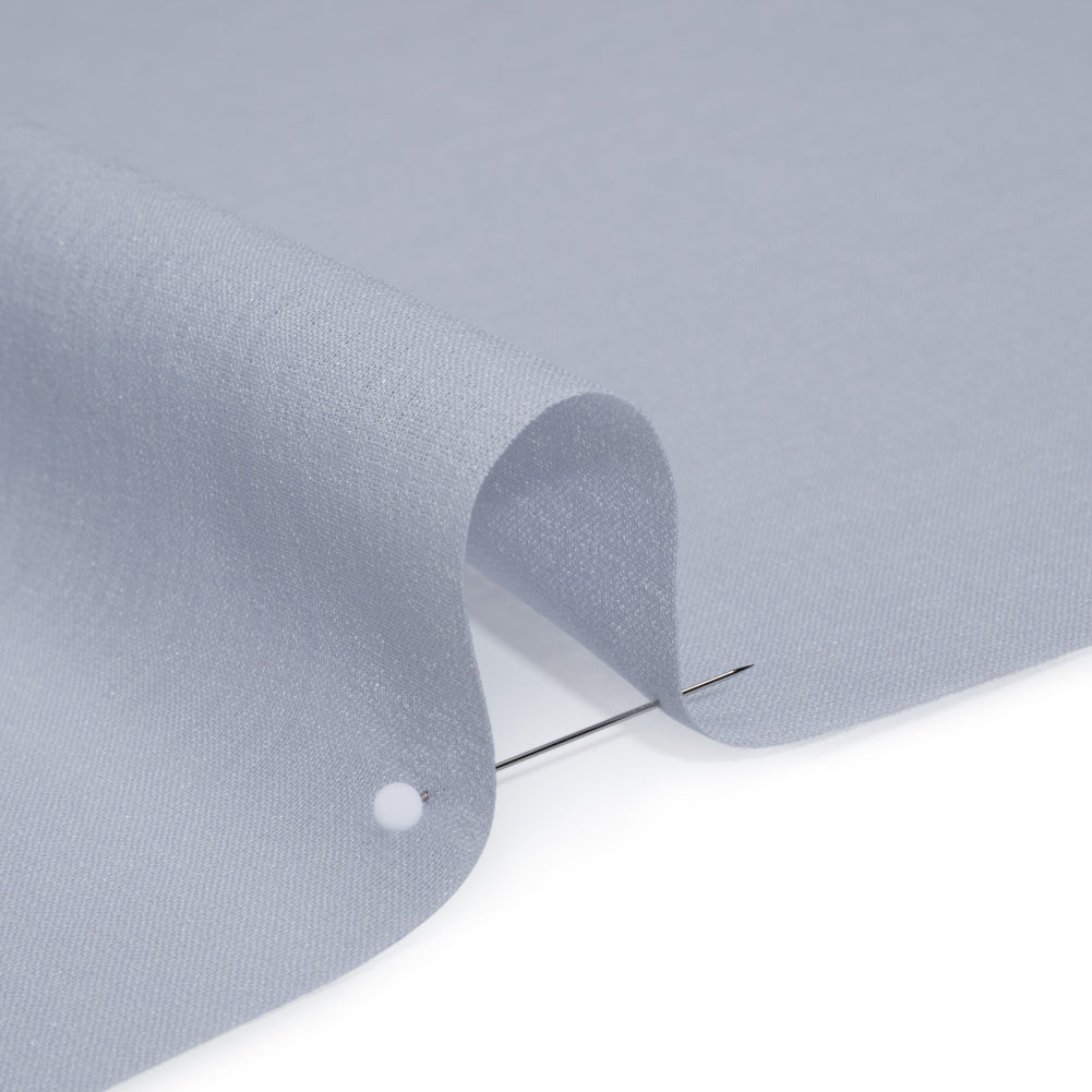 Crisp Polyester Gauze - Dusty Light Blue - Famous Australian Famous Australian Designer Deadstock Crisp Polyester Gauze - Dusty Light Blue - Famous Australian Famous Australian Designer Deadstock