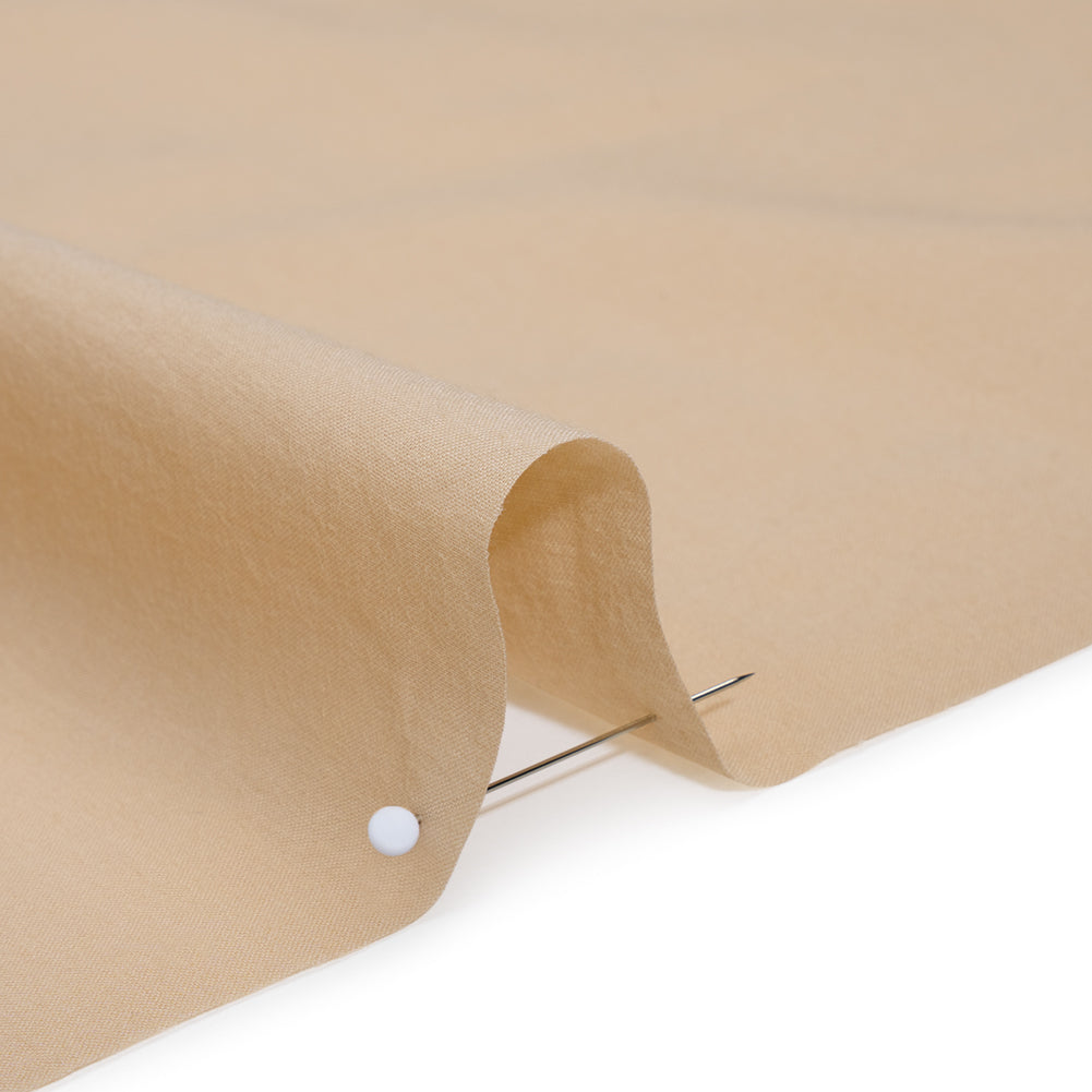 Cotton Voile Lining - Amberlight Beige - Famous Australian Designer Deadstock Cotton Voile Lining - Amberlight Beige - Famous Australian Designer Deadstock