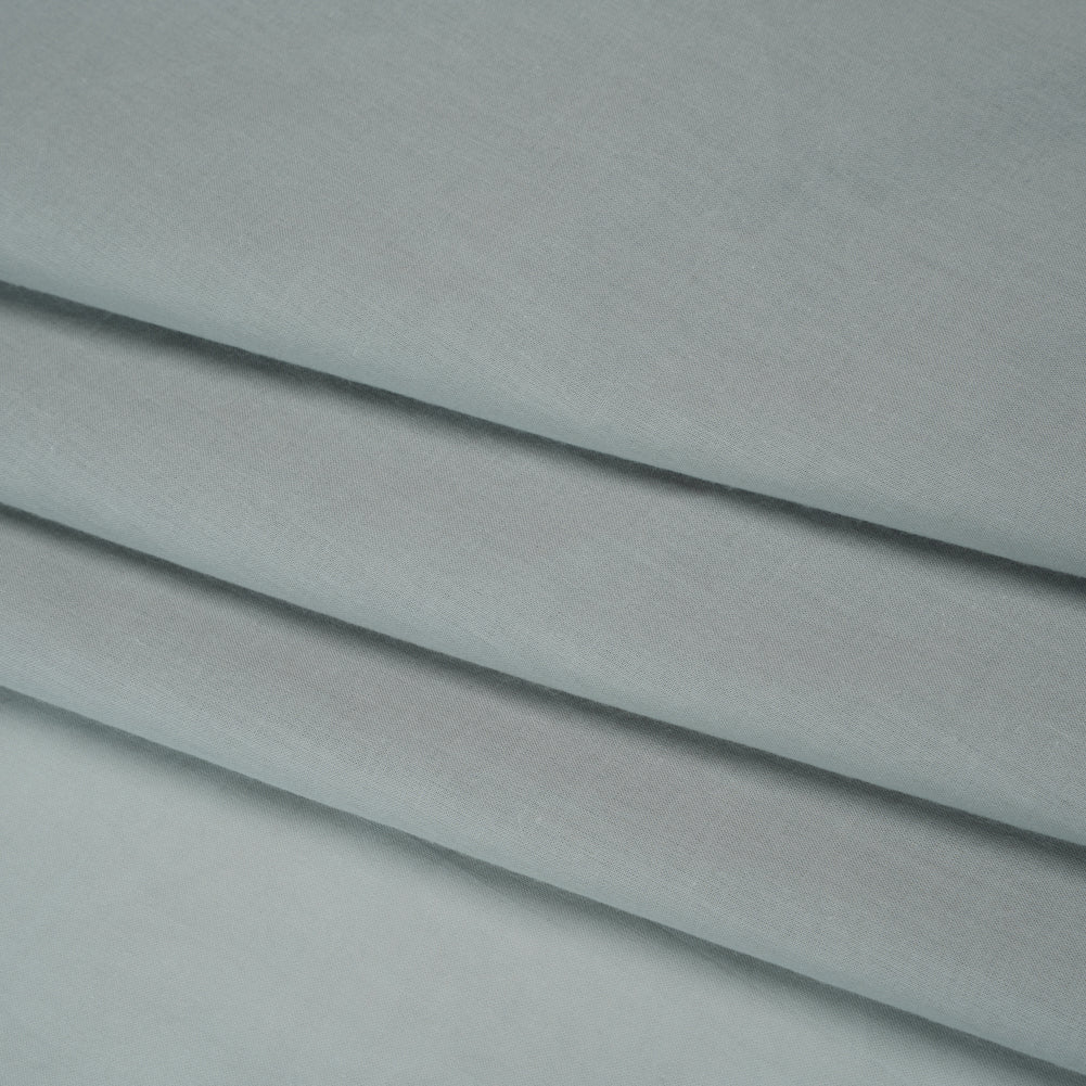 Cotton Voile Lining - Dusty Blue - Famous Australian Designer Deadstock Cotton Voile Lining - Dusty Blue - Famous Australian Designer Deadstock