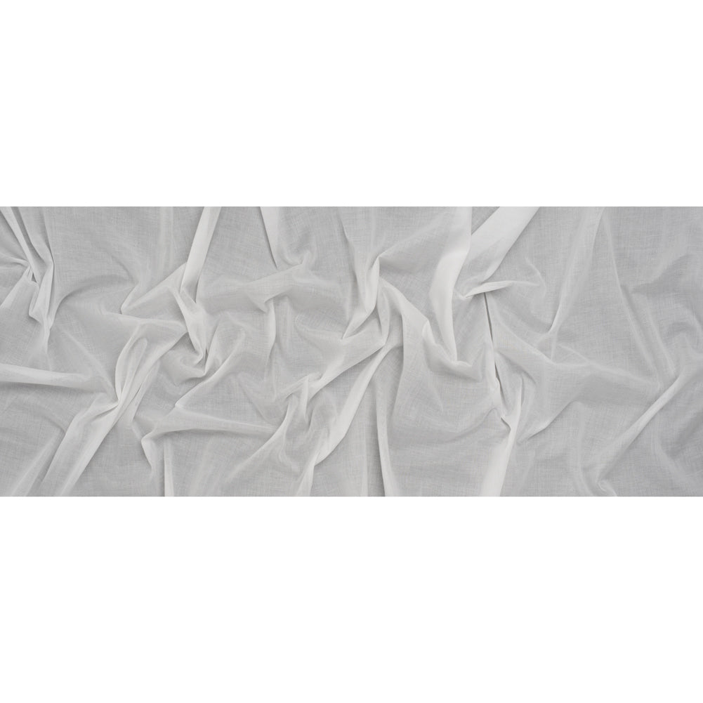 Cotton Voile Lining - Swan White - Famous Australian Designer Deadstock Cotton Voile Lining - Swan White - Famous Australian Designer Deadstock