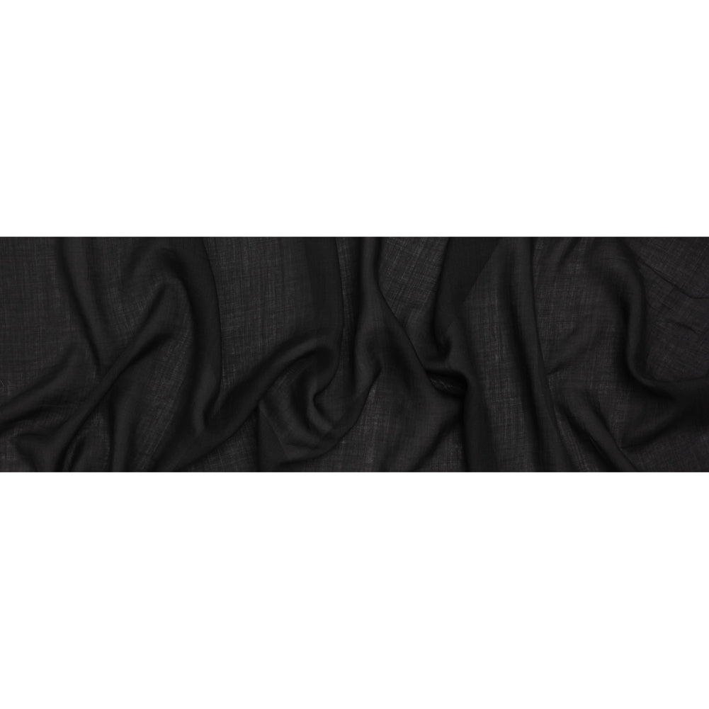 Textured Cotton Lawn - Black Textured Cotton Lawn - Black