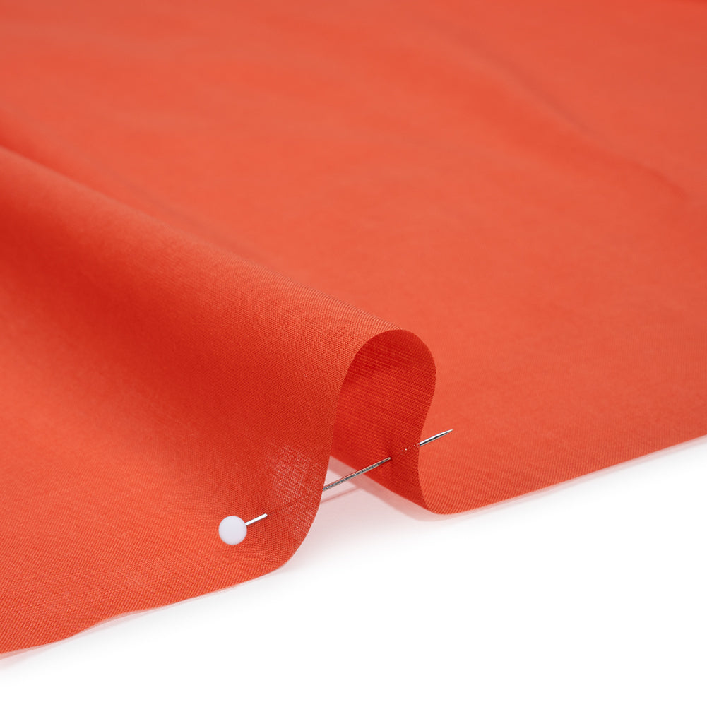 Cotton Voile Lining - Tangerine Tango - Famous Australian Designer Deadstock Cotton Voile Lining - Tangerine Tango - Famous Australian Designer Deadstock