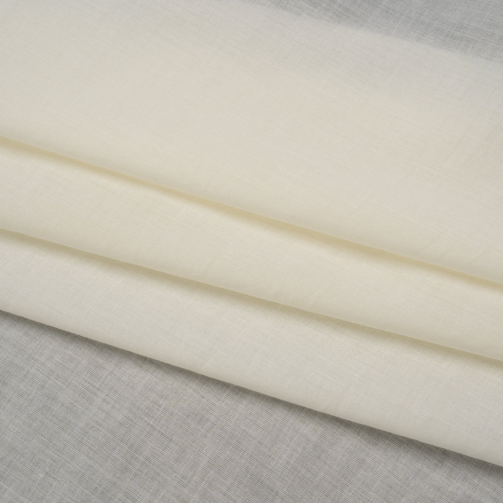 Cotton Voile Lining - Light Cream - Famous Australian Designer Deadstock Cotton Voile Lining - Light Cream - Famous Australian Designer Deadstock