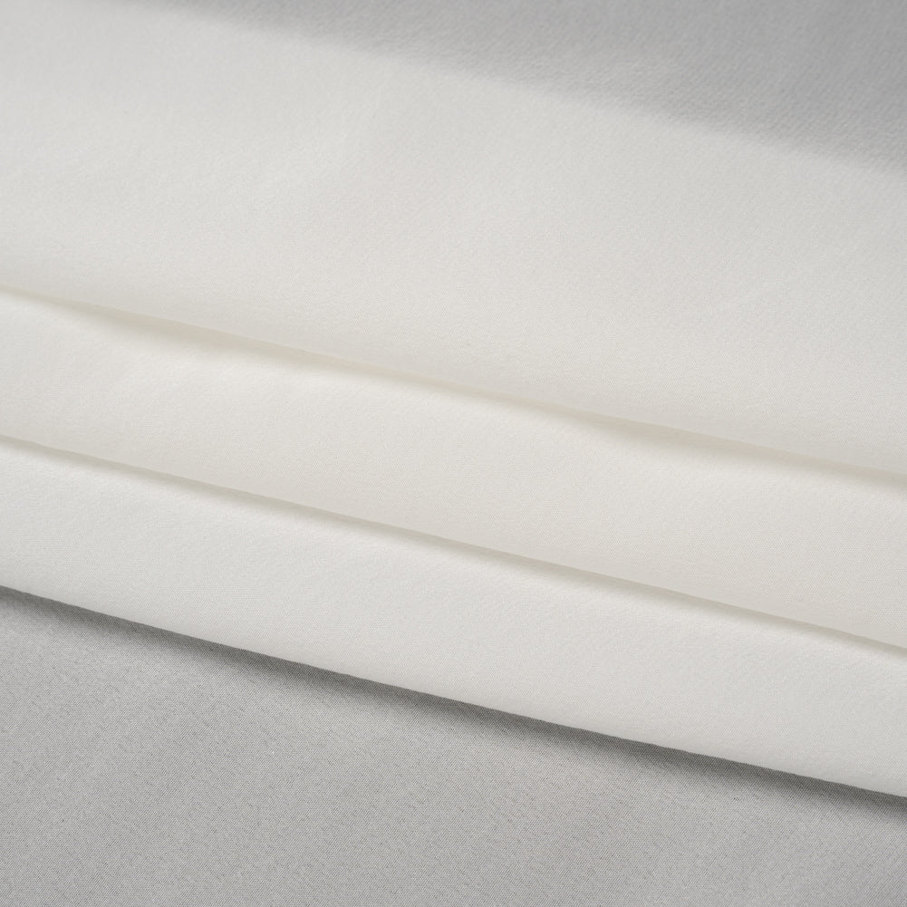 Silk Crepe de Chine - White - Famous Australian Designer Deadstock Silk Crepe de Chine - White - Famous Australian Designer Deadstock