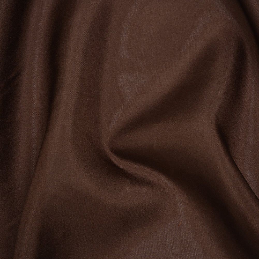 China Silk/Habotai - Brown - Famous Australian Designer Deadstock China Silk/Habotai - Brown - Famous Australian Designer Deadstock