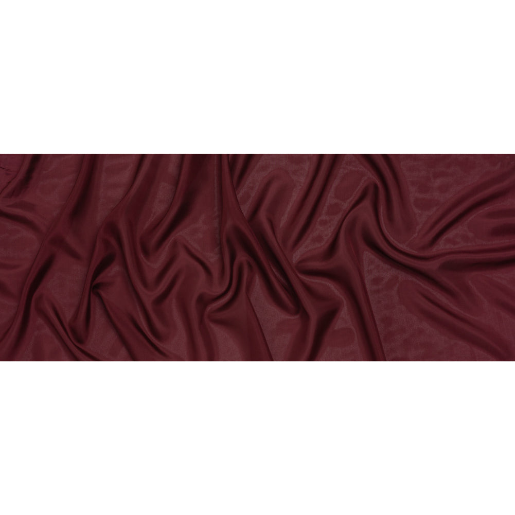 China Silk/Habotai - Wine Red - Famous Australian Designer Deadstock China Silk/Habotai - Wine Red - Famous Australian Designer Deadstock