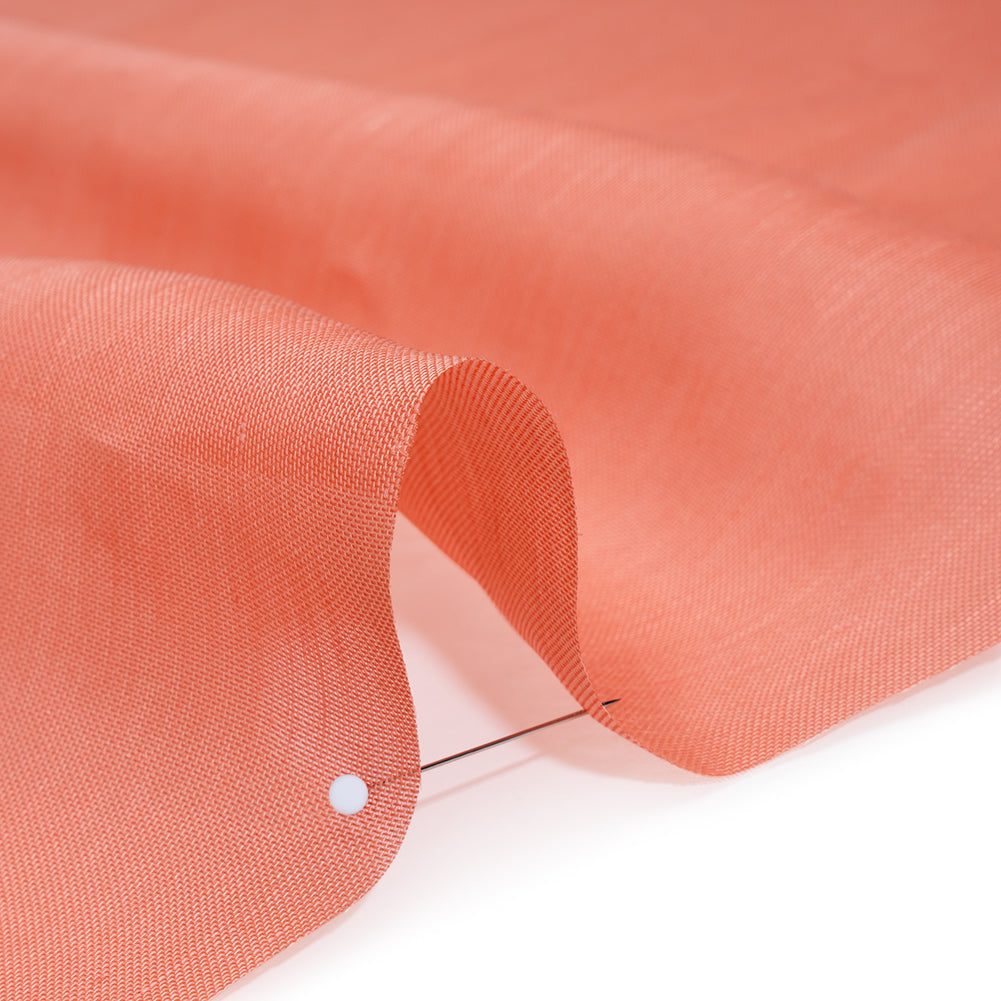 Cotton, Polyester and Silk Scrim - Guava - Famous Australian Designer Deadstock Cotton, Polyester and Silk Scrim - Guava - Famous Australian Designer Deadstock
