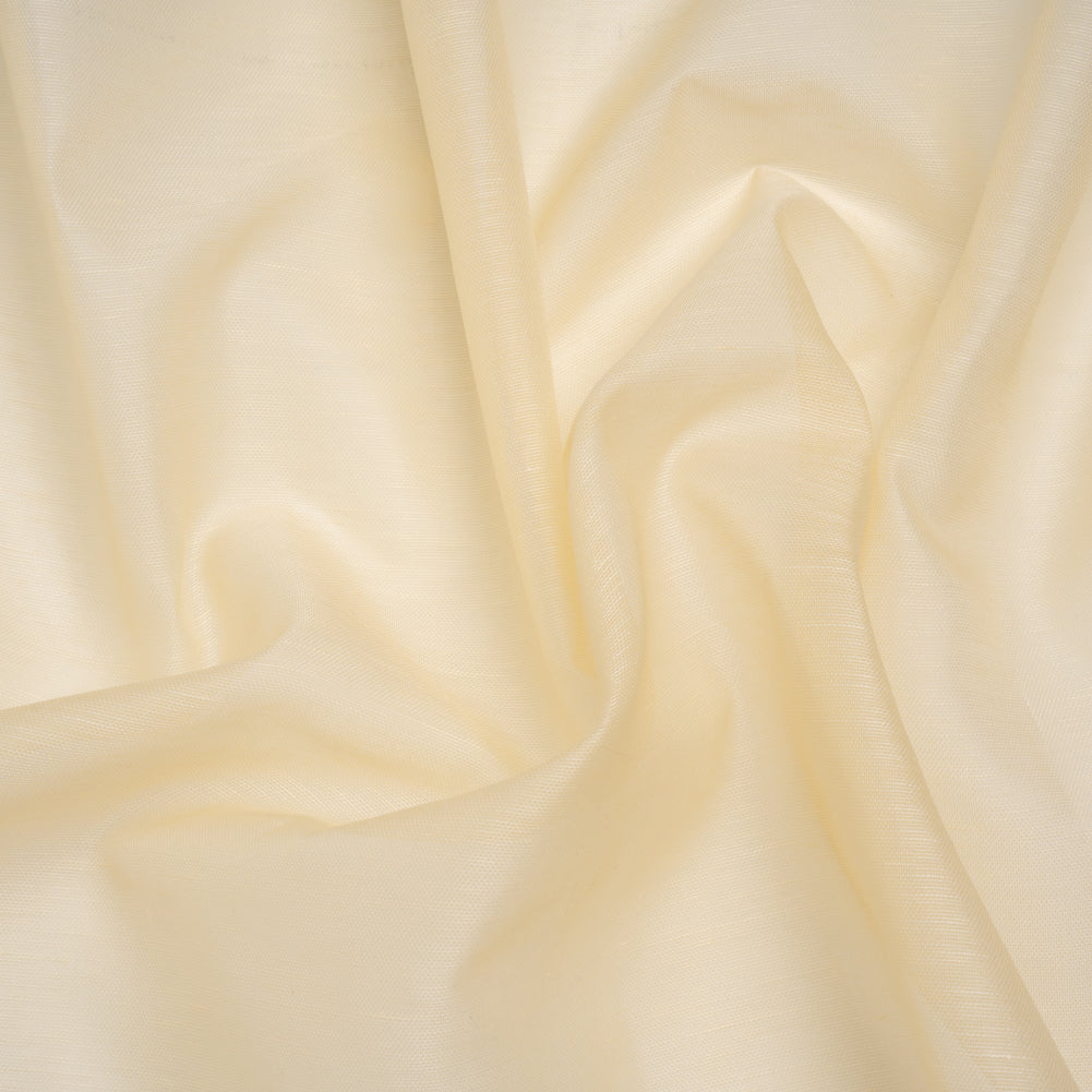 Linen and Silk Scrim - Shortbread - Famous Australian Designer Deadstock Linen and Silk Scrim - Shortbread - Famous Australian Designer Deadstock