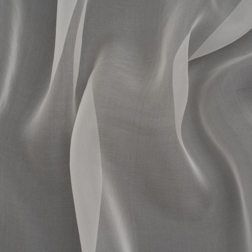 Silk Organza - Off White - Famous Australian Designer Deadstock Silk Organza - Off White - Famous Australian Designer Deadstock