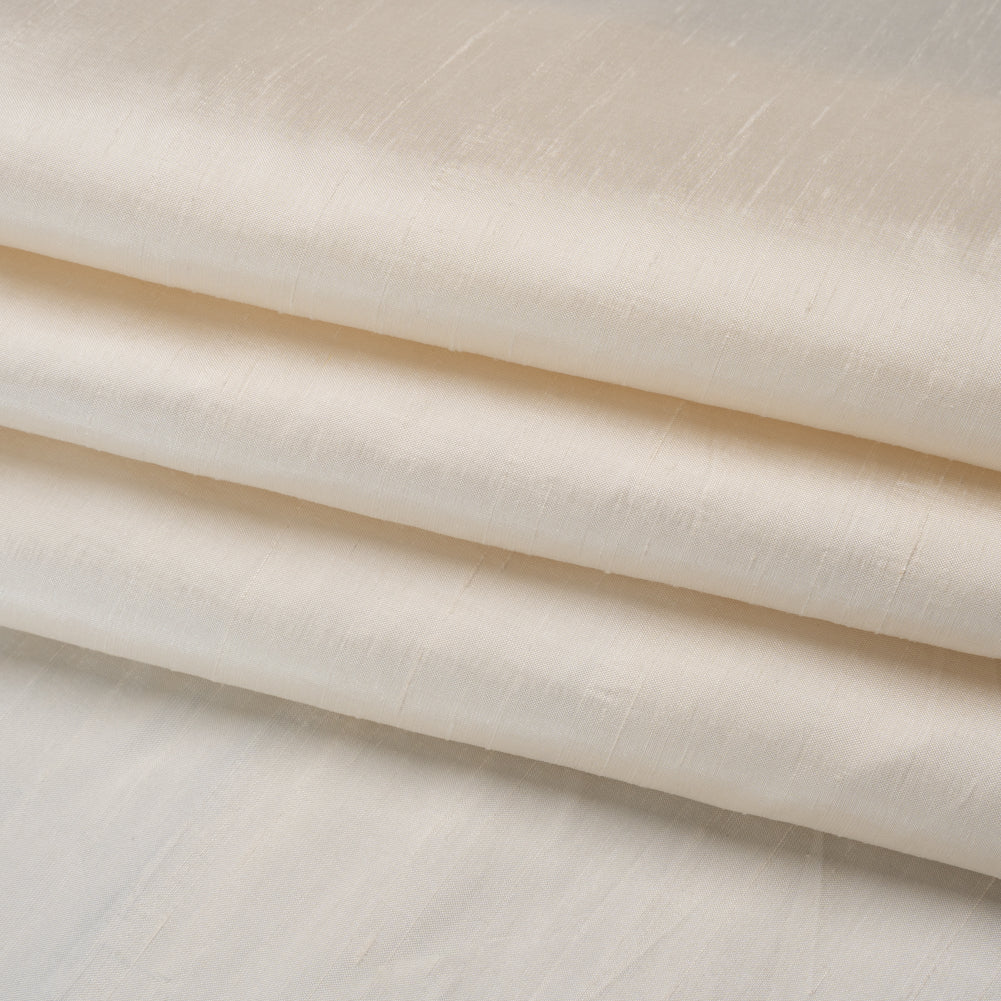 Raw Silk Woven - Tapioca - Famous Australian Designer Deadstock Raw Silk Woven - Tapioca - Famous Australian Designer Deadstock